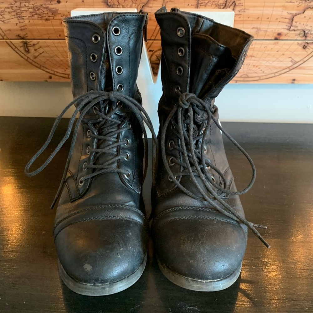 Steve Madden Combat Boots